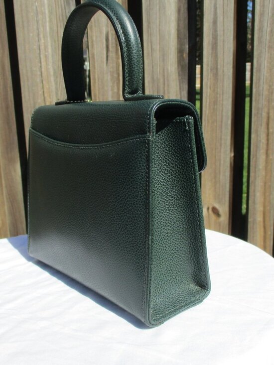 Coach 4413 Madison Gracie purse handbag crossbody forest green - Picture 6 of 16